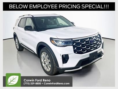 New 2026 Ford Explorer Platinum
