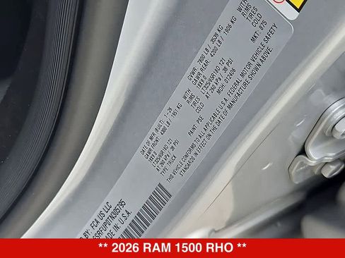 New 2026 RAM 1500 RHO w/ RHO Level 1 Equipment Group AWD/4WD image 40