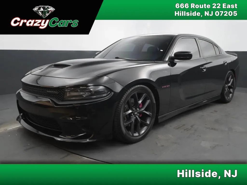 Used 2021 Dodge Charger R/T w/ Blacktop Package RWD image 1