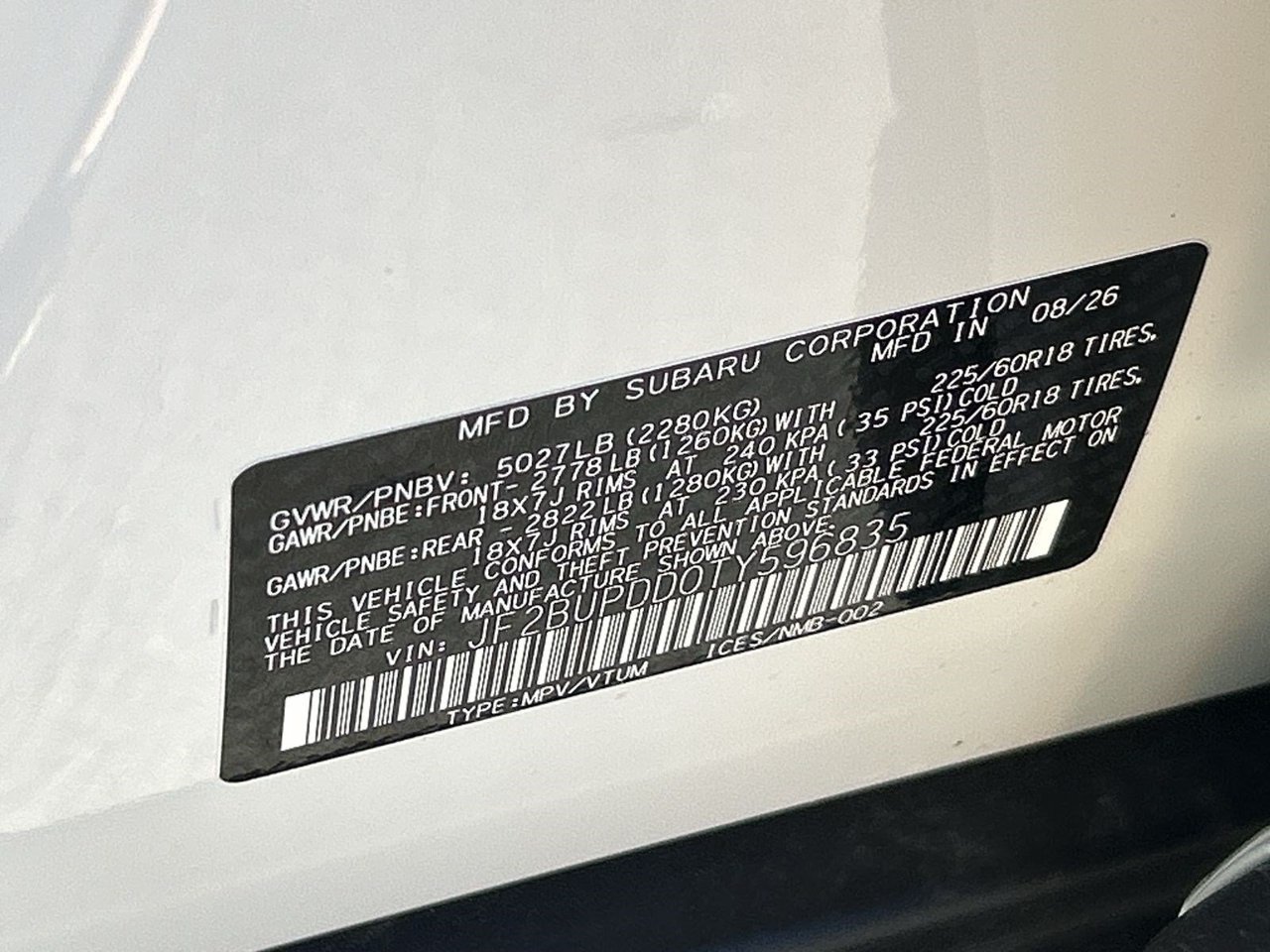 New 2026 Subaru Outback Limited AWD/4WD image 28