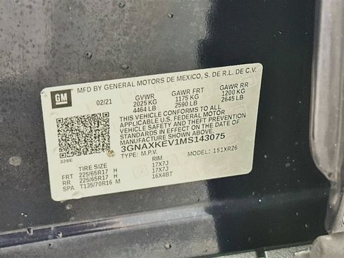 Used 2021 Chevrolet Equinox LT FWD image 31