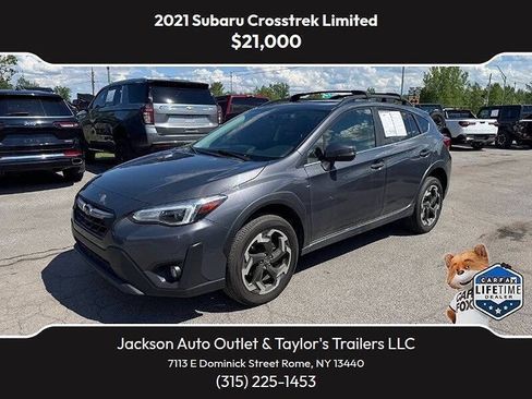 Used 2021 Subaru Crosstrek 2.5i Limited w/ Moonroof Package 1 AWD/4WD image 1