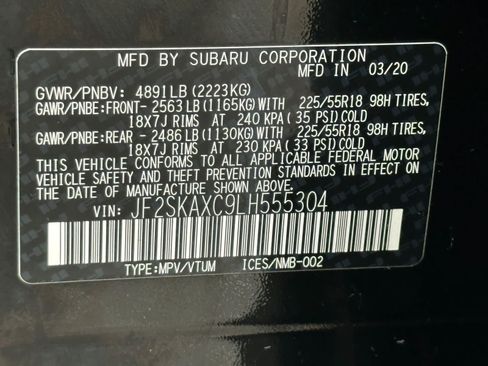 Used 2020 Subaru Forester Touring AWD/4WD image 34