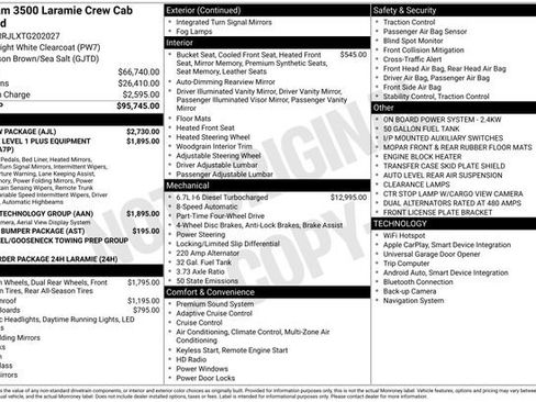 New 2026 RAM 3500 Laramie w/ Max Tow Package AWD/4WD image 5