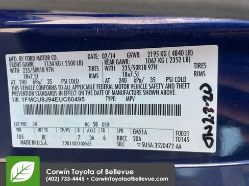 Used 2014 Ford Escape Titanium AWD/4WD image 23