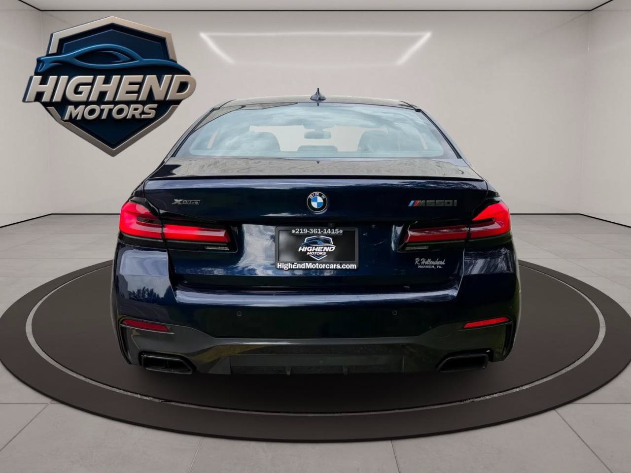 Used 2022 BMW M550i xDrive w/ Executive Package AWD/4WD image 5