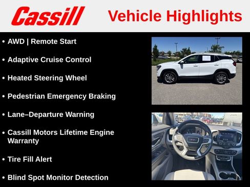 Used 2023 GMC Terrain SLT w/ Tech Package AWD/4WD image 7