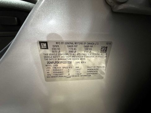 Used 2015 Chevrolet Equinox LT w/ Driver Convenience Package image 14