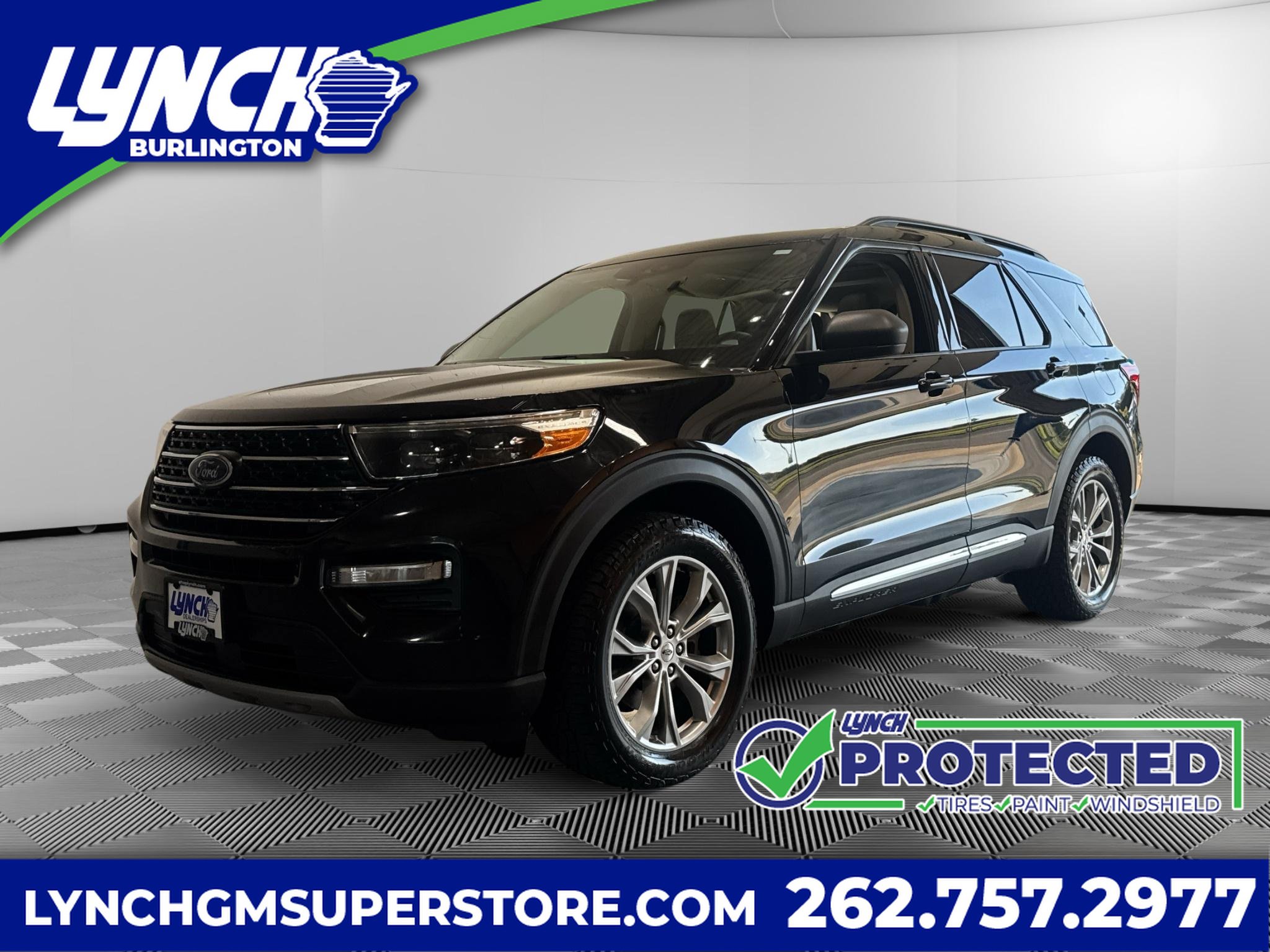 Used 2020 Ford Explorer XLT w/ Equipment Group 202A AWD/4WD image 1