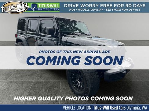 Used 2021 Jeep Wrangler Unlimited Sport AWD/4WD image 1