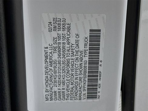 Used 2024 Honda Ridgeline TrailSport image 31