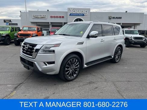 Used 2023 Nissan Armada Platinum w/ Cargo Package AWD/4WD image 1