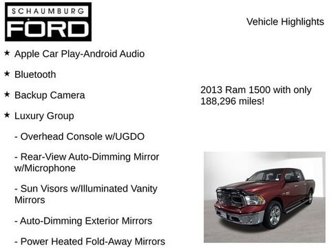 Used 2013 RAM 1500 Big Horn AWD/4WD image 8