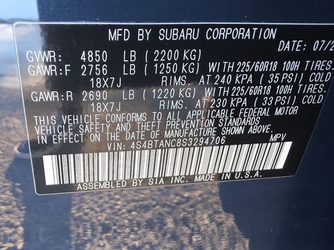 Used 2025 Subaru Outback Limited image 36