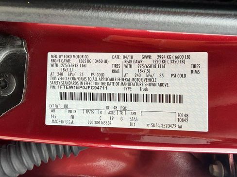 Used 2018 Ford F150 XLT w/ Equipment Group 302A Luxury image 11