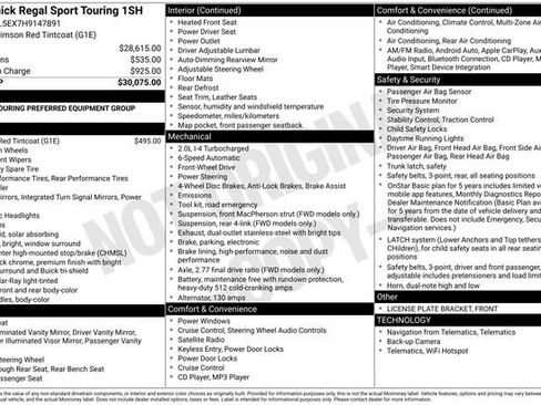 Used 2017 Buick Regal Sport Touring image 2