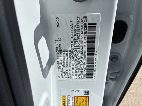 New 2025 Honda Accord SE image 26