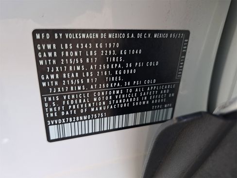 Used 2022 Volkswagen Taos S image 38