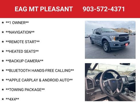 Used 2020 Ford F150 XLT w/ Equipment Group 302A Luxury image 4