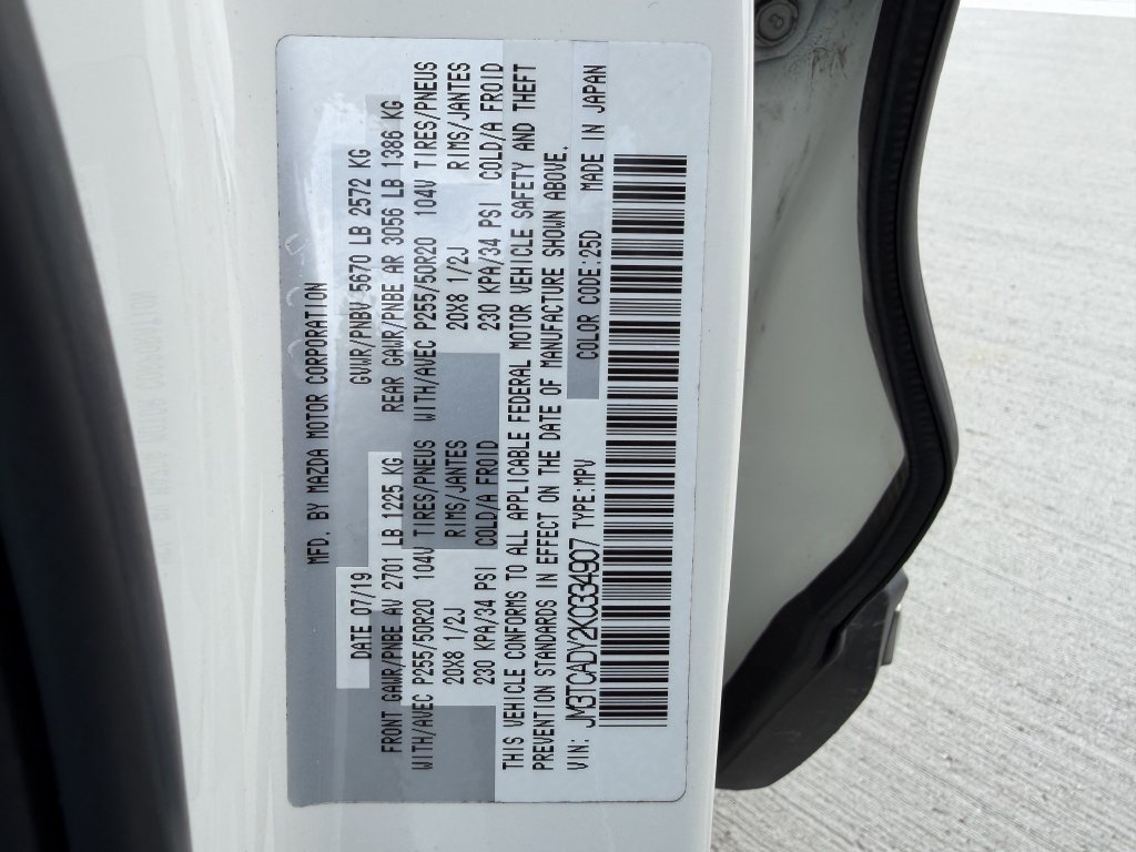 Used 2019 MAZDA CX-9 Grand Touring FWD image 28