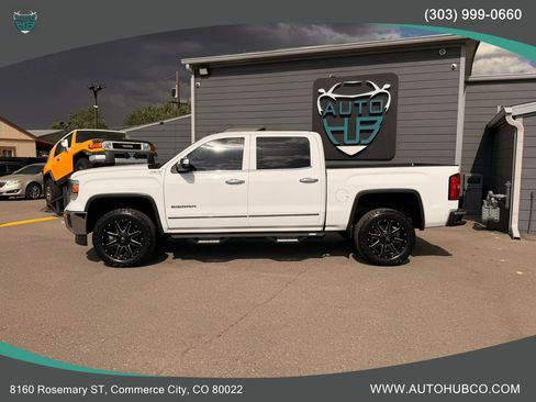 Used 2015 GMC Sierra 1500 SLT w/ SLT Crew Cab Value Package AWD/4WD image 7