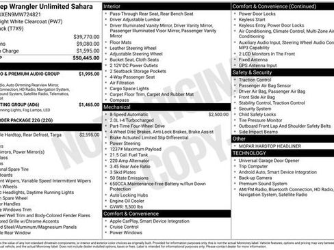 Used 2021 Jeep Wrangler Unlimited Sahara image 15