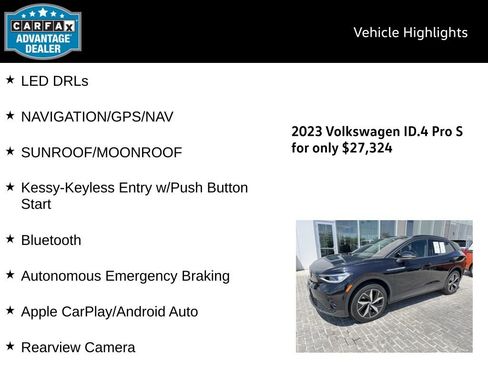 Certified 2023 Volkswagen ID.4 Pro S AWD/4WD image 5
