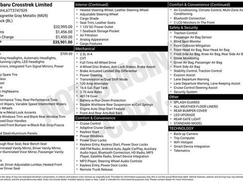 New 2026 Subaru Crosstrek 2.5i Limited image 5