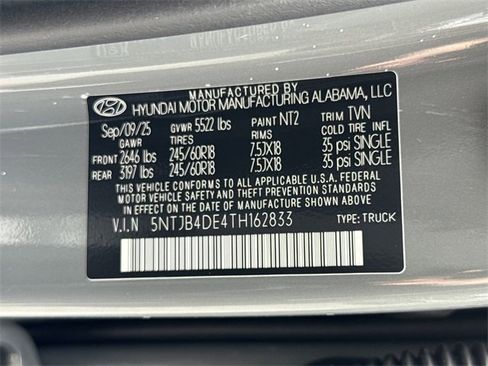 New 2026 Hyundai Santa Cruz SEL image 25