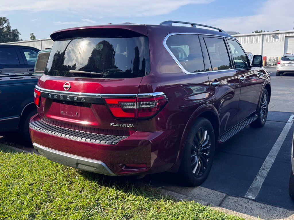 Used 2023 Nissan Armada Platinum w/ Captain's Chairs Package RWD image 5