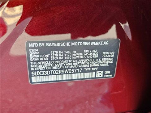 Certified 2024 BMW X4 xDrive30i w/ Premium Package image 25