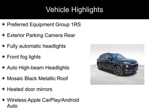 Used 2023 Chevrolet TrailBlazer RS image 2