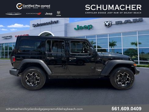 Used 2021 Jeep Wrangler Unlimited Sport w/ Sun And Sound Package AWD/4WD image 8