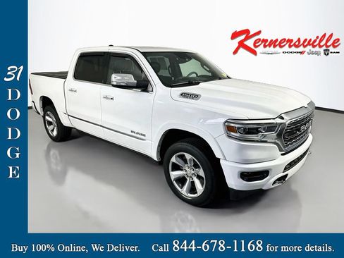 Used 2021 RAM 1500 Limited w/ Body Color Bumper Group AWD/4WD image 1