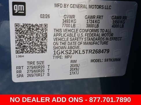 New 2026 GMC Yukon XL Denali w/ Sun & Power Step Package AWD/4WD image 32