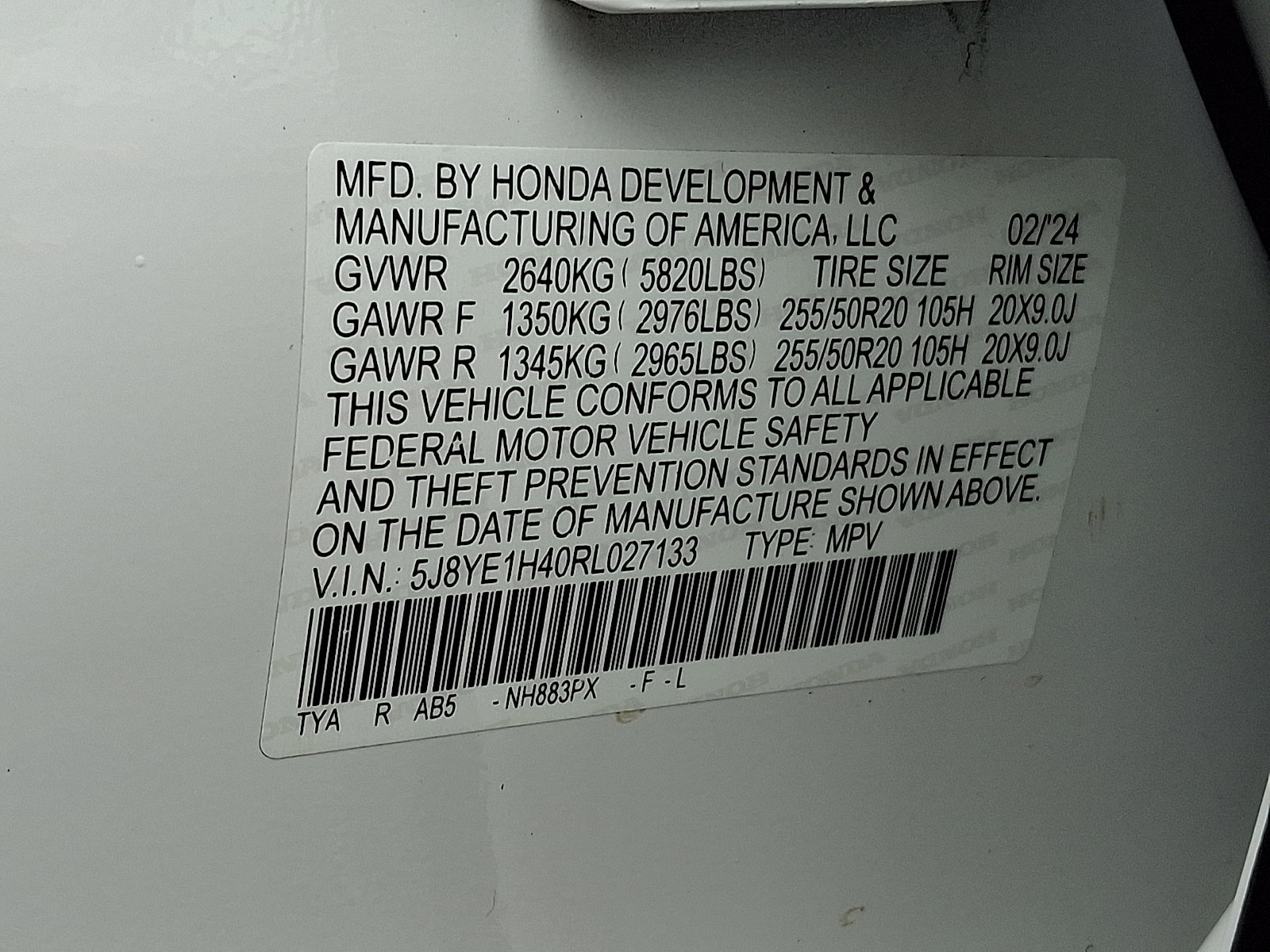 Certified 2024 Acura MDX w/ Technology Package AWD/4WD image 27
