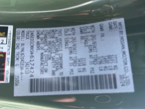Certified 2025 Nissan Frontier SV AWD/4WD image 16