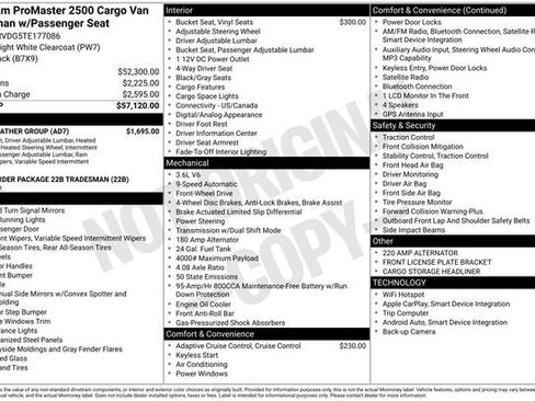 New 2026 RAM ProMaster 2500 w/ Cold Weather Group FWD image 28