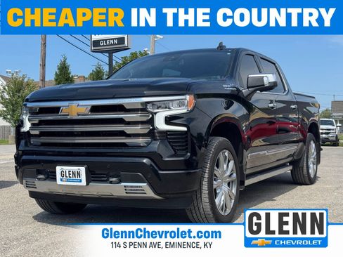 Used 2022 Chevrolet Silverado 1500 High Country w/ High Country Premium Package AWD/4WD image 1