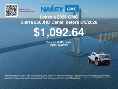 New 2026 GMC Sierra 2500 Denali w/ Denali Reserve Package