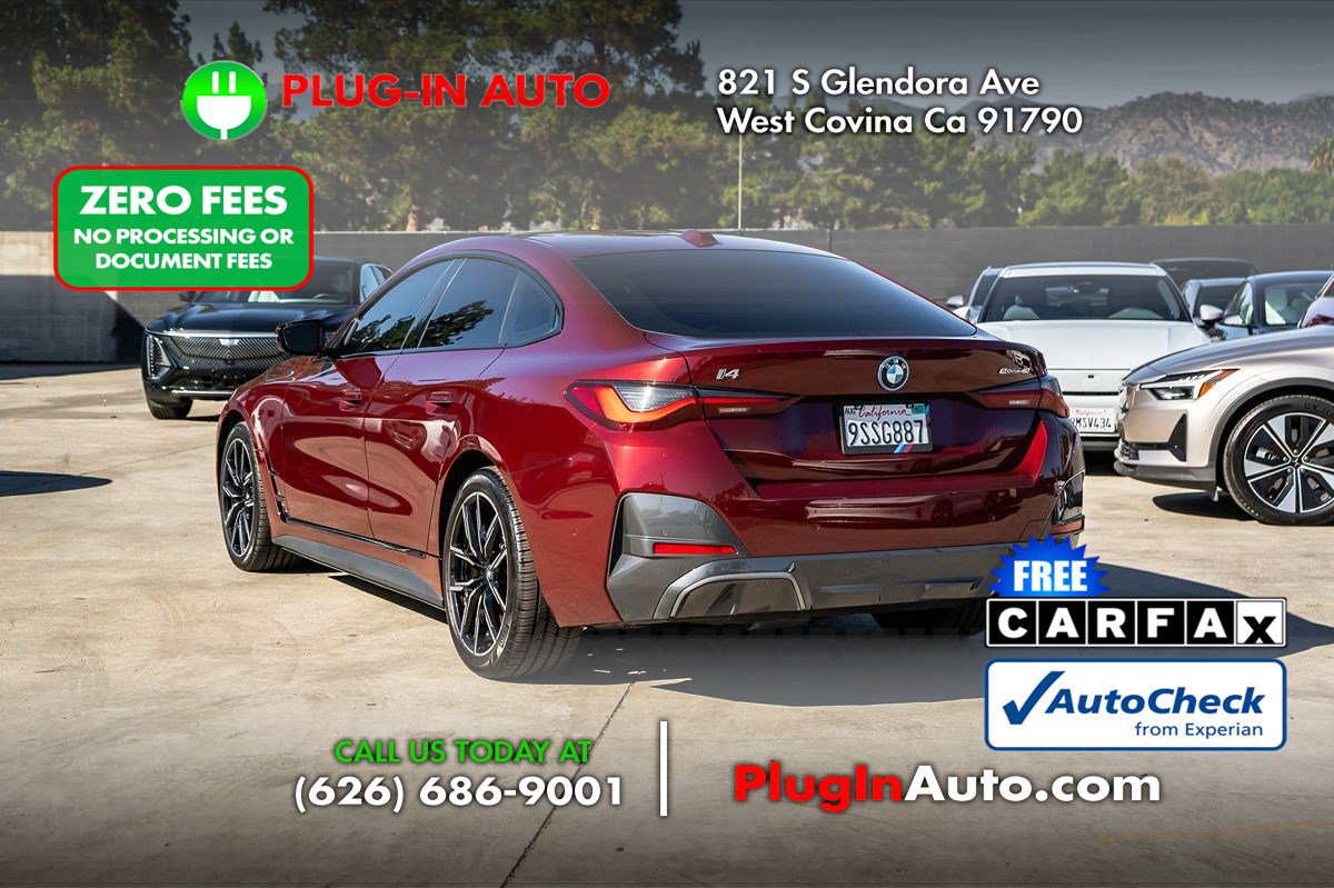 Used 2022 BMW i4 eDrive40 w/ M Sport Package RWD image 2