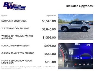 Used 2024 Ford Explorer XLT w/ Equipment Group 202A AWD/4WD video 3