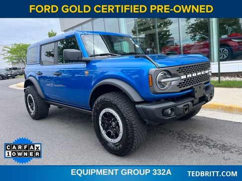 Certified 2025 Ford Bronco Badlands AWD/4WD image 1