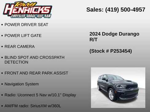Used 2024 Dodge Durango R/T AWD/4WD image 23