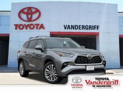 New 2025 Toyota Highlander Platinum