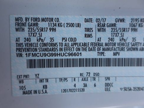 Used 2017 Ford Escape SE AWD/4WD image 47