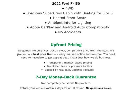 Used 2022 Ford F150 XLT w/ Trailer Tow Package image 2