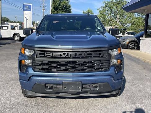 Used 2024 Chevrolet Silverado 1500 Custom w/ LPO, Dark Essentials Package AWD/4WD image 2