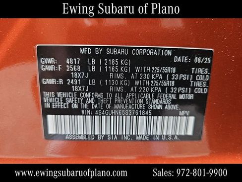 Used 2025 Subaru Crosstrek 2.5i Limited w/ Crosstrek Mirror Package image 30