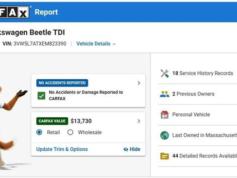 Used 2014 Volkswagen Beetle TDI FWD image 19